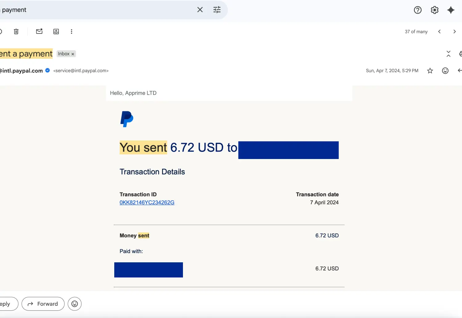 MonoPay Payment Proof - Legit Cash Payout Verification